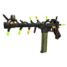 Strange Festivized Woodsy Widowmaker SMG (Well-Worn)