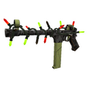 Strange Unusual Festivized Professional Killstreak Woodsy Widowmaker SMG (Minimal Wear) (Energy Orb)