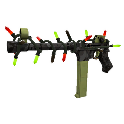 Unusual Festivized Professional Killstreak Woodsy Widowmaker SMG (Factory New)