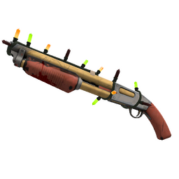 free tf2 item Strange Festivized Killstreak Civic Duty Mk.II Shotgun (Well-Worn)