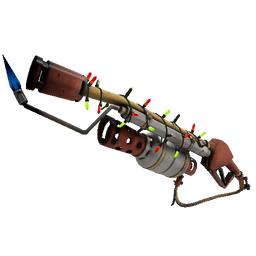 free tf2 item Strange Festivized Civic Duty Mk.II Flame Thrower (Field-Tested)