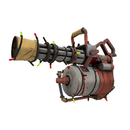 Strange Festivized Civic Duty Mk.II Minigun (Battle Scarred)