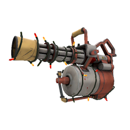 Strange Festivized Killstreak Civic Duty Mk.II Minigun (Well-Worn)