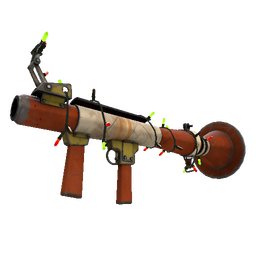 free tf2 item Festivized Specialized Killstreak Smalltown Bringdown Mk.II Rocket Launcher (Well-Worn)