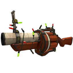 free tf2 item Festivized Smalltown Bringdown Mk.II Grenade Launcher (Field-Tested)