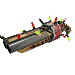 Festivized Tartan Torpedo Scattergun (Battle Scarred)