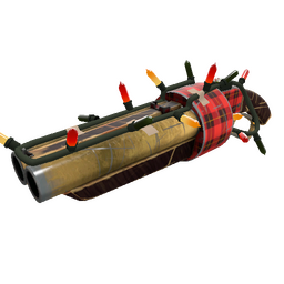 Festivized Specialized Killstreak Tartan Torpedo Scattergun (Minimal Wear)