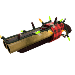 Festivized Tartan Torpedo Scattergun (Factory New)