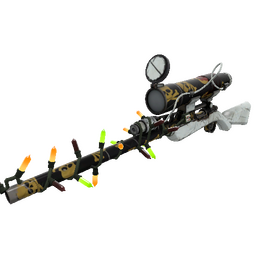 free tf2 item Festivized Dead Reckoner Mk.II Sniper Rifle (Well-Worn)