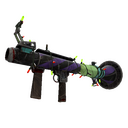 Festivized Macabre Web Mk.II Rocket Launcher (Battle Scarred)