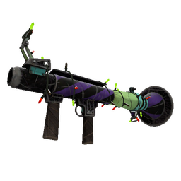 Festivized Macabre Web Mk.II Rocket Launcher (Well-Worn)