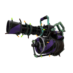 Festivized Macabre Web Mk.II Minigun (Well-Worn)