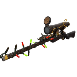 free tf2 item Festivized Nutcracker Mk.II Sniper Rifle (Well-Worn)