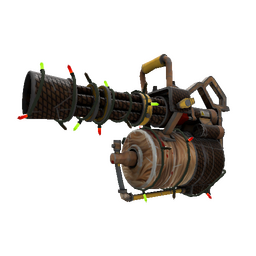 free tf2 item Strange Festivized Specialized Killstreak Nutcracker Mk.II Minigun (Well-Worn)