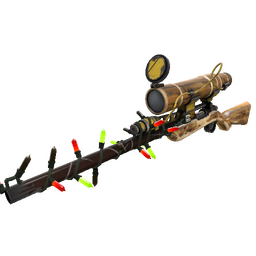 Festivized Lumber From Down Under Sniper Rifle (Well-Worn)