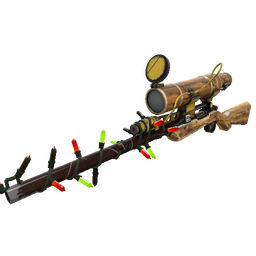 Festivized Lumber From Down Under Sniper Rifle (Field-Tested)