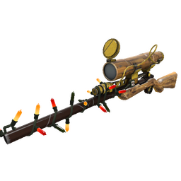 Festivized Specialized Killstreak Lumber From Down Under Sniper Rifle (Minimal Wear)