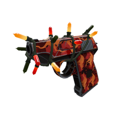 free tf2 item Strange Festivized Red Rock Roscoe Pistol (Field-Tested)