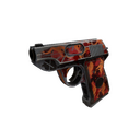 Strange Red Rock Roscoe Pistol (Battle Scarred)