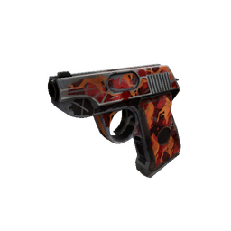 Strange Red Rock Roscoe Pistol (Battle Scarred)