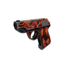 Strange Red Rock Roscoe Pistol (Well-Worn)