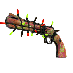 free tf2 item Festivized Psychedelic Slugger Revolver (Field-Tested)