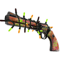 Strange Festivized Killstreak Psychedelic Slugger Revolver (Well-Worn)