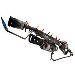 free tf2 item Festivized Bovine Blazemaker Flame Thrower (Well-Worn)