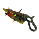 Unusual Festivized Professional Killstreak Piña Polished Übersaw (Field-Tested) (Isotope)