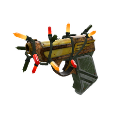 Strange Festivized Professional Killstreak Piña Polished Winger (Battle Scarred)