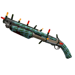 Strange Festivized Specialized Killstreak Croc Dusted Shotgun (Well-Worn)