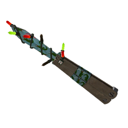 Strange Festivized Croc Dusted Knife (Minimal Wear)