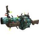 Unusual Festivized Specialized Killstreak Croc Dusted Grenade Launcher (Field-Tested) (Isotope)