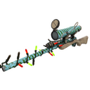 Unusual Festivized Croc Dusted Sniper Rifle (Field-Tested) (Cool)