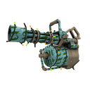 Unusual Festivized Croc Dusted Minigun (Factory New) (Isotope)