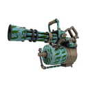 Strange Unusual Professional Killstreak Croc Dusted Minigun (Field-Tested) (Isotope)