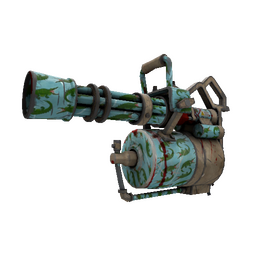 free tf2 item Croc Dusted Minigun (Battle Scarred)