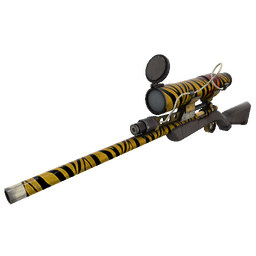 Strange Tiger Buffed Sniper Rifle (Well-Worn)