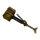 Unusual Professional Killstreak Tiger Buffed Powerjack (Well-Worn) (Hot)
