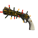 Strange Unusual Festivized Professional Killstreak Tiger Buffed Revolver (Field-Tested) (Hot)
