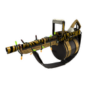Unusual Festivized Professional Killstreak Tiger Buffed Tomislav (Field-Tested) (Cool)