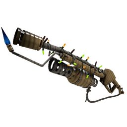 free tf2 item Festivized Bamboo Brushed Flame Thrower (Factory New)