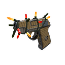 Strange Festivized Specialized Killstreak Bamboo Brushed Pistol (Field-Tested)