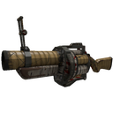 Unusual Bamboo Brushed Grenade Launcher (Battle Scarred) (Isotope)
