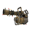 Unusual Festivized Killstreak Bamboo Brushed Minigun (Field-Tested) (Cool)