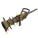 Unusual Festivized Specialized Killstreak Bamboo Brushed Medi Gun (Field-Tested) (Cool)