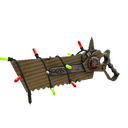 Strange Festivized Professional Killstreak Bamboo Brushed Amputator (Well-Worn)