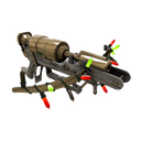 Unusual Festivized Bamboo Brushed Crusader's Crossbow (Minimal Wear) (Cool)