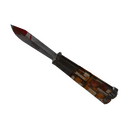 Strange Anodized Aloha Knife (Well-Worn)