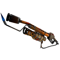 free tf2 item Anodized Aloha Flame Thrower (Well-Worn)